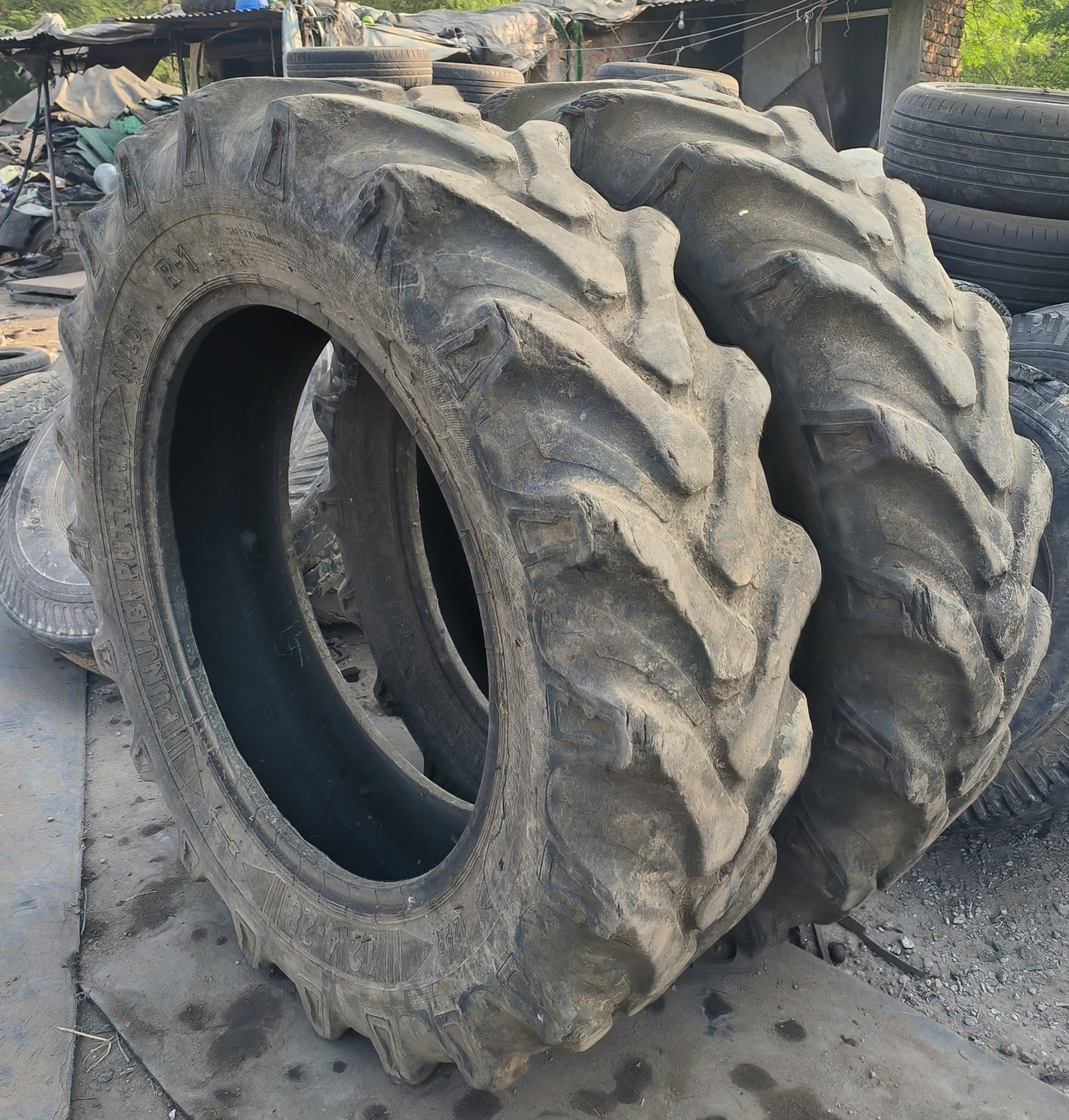 Used tyres in good condition for resale or reuse